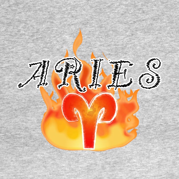 Aries: Zodiac Fire Sign by PenguinCornerStore